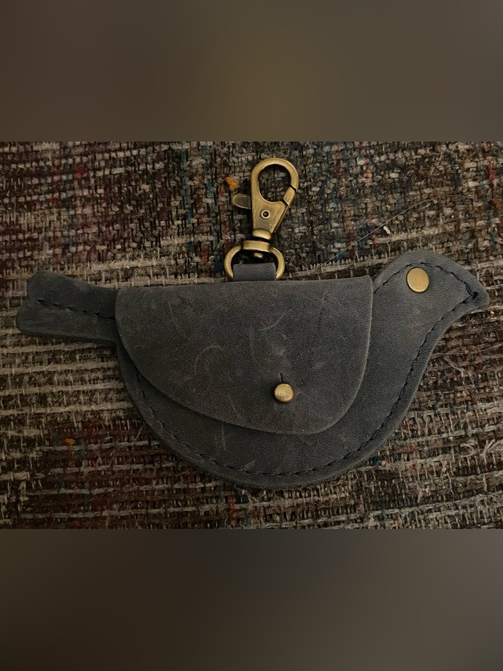 Portland Leather Goods Mockingbird pouch.